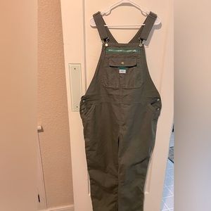 Liberty Overalls, Olive Green Unisex 2XL